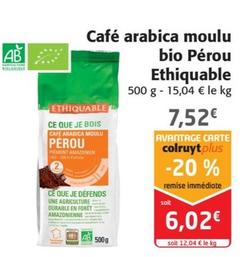 Ethiquable - Café Arabica Moulu Bio