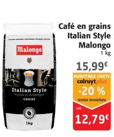 Café En Grains Italian Style