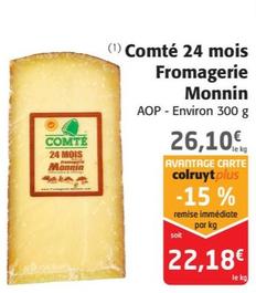 Monnin - Comté 24 Mois Fromagerie