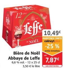 Bière De Noël Abbaye