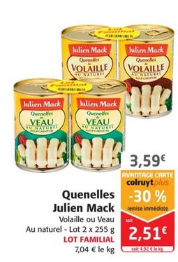 Julien Mack - Quenelles