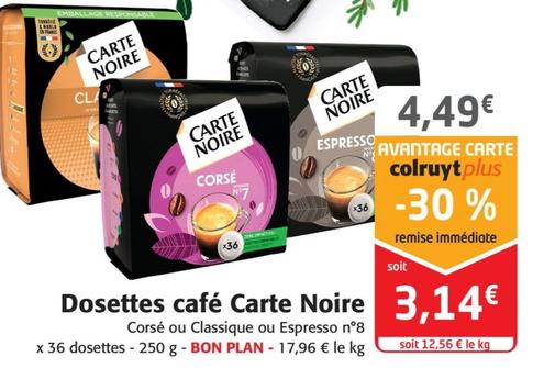 Dosettes Café