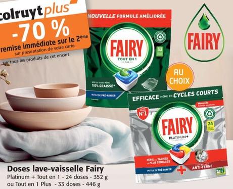 Fairy - Doses Lave-vaisselle