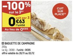 Baguette De Campagne