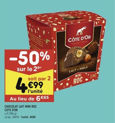 Chocolat Lait Mini Roc