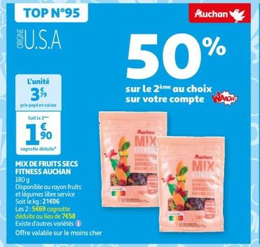 Auchan - Mix De Fruits Secs Fitness