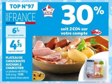 Auchan - Plateau De Choucroute Le Charcutier