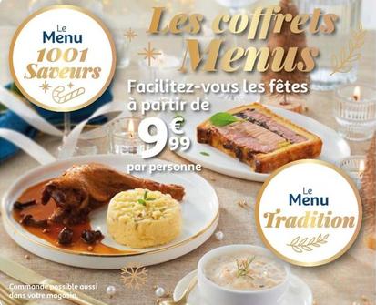 Les Coffrets Menus