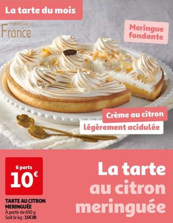 Tarte Au Citron Meringuée