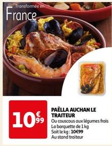 Auchan - Paëlla Le Traiteur