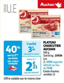 Auchan - Plateau Charcutier