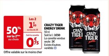 Crazy Tiger - Energy Drink