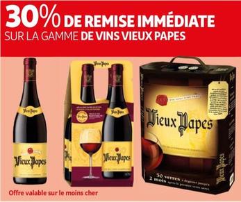 Vieux Papes - Sur La Gamme De Vins