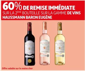 Sur La Gamme De Vins Haussmann Baron Eugène
