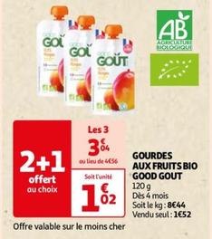 good gout - gourdes aux fruits bio