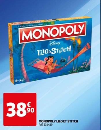 monopoly - lilo & stitch