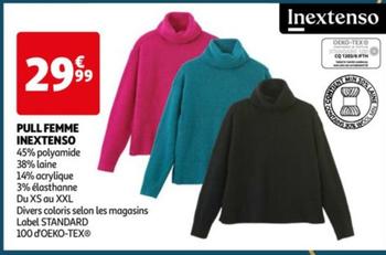 Inextenso - Pull Femme
