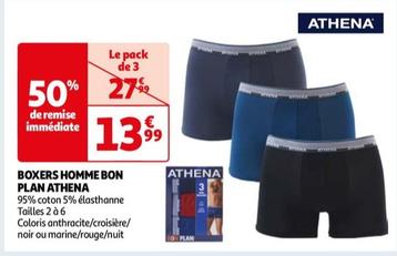 Athena - Boxers Homme Bon Plan