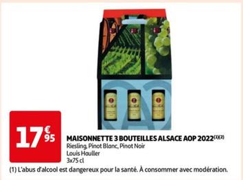 Louis Hauller - Maisonnette 3 Bouteilles Alsace Aop 2022