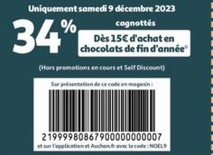 Uniquement Samedi 9 Décembre 2023