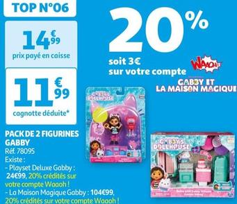 Master Spin - Pack De 2 Figurines Gabby