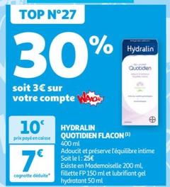 Hydralin - Quotidien Flacon