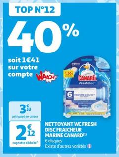 Nettoyant Wc Fresh Disc Fraicheur Marine