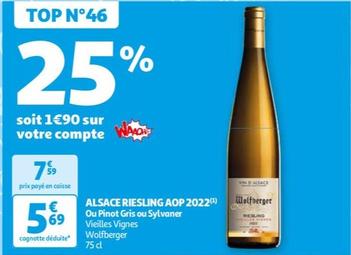 Wolfberger - Alsace Riesling Aop 2022