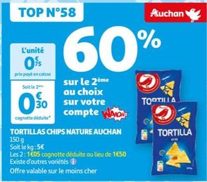 Auchan - Tortillas Chips Nature