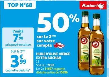 Auchan - Huile D'olive Vierge Extra