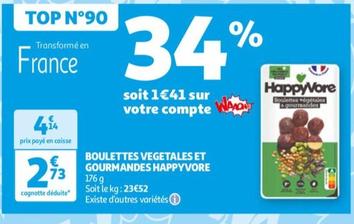 Happyvore - Boulettes Vegetales Et Gourmandes