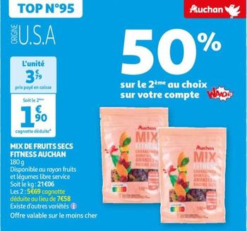 Auchan - Mix De Fruits Secs Fitness