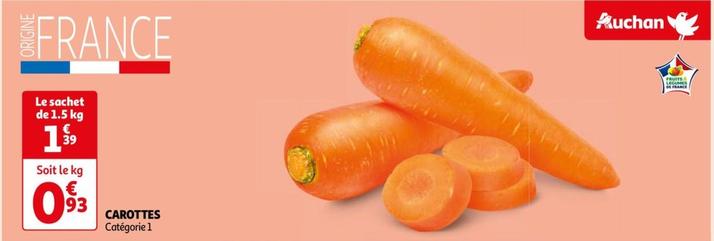 auchan - carottes