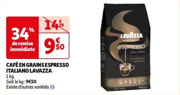 café en grains espresso italiano