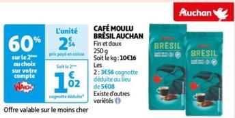 Auchan - Café Moulu Brésil