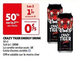 Crazy Tiger Energy Drink