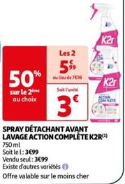 Spray Détachant Avant Lavage Action Complète