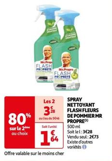 Spray Nettoyant Flash Fleurs De Pommier