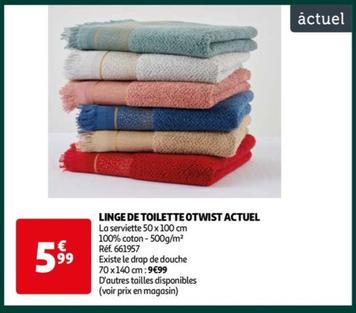 Linge De Toilette Otwist Actuel