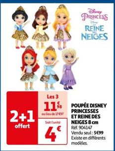 Poupée Disney Princesses Et Reine Des Neiges 8 Cm