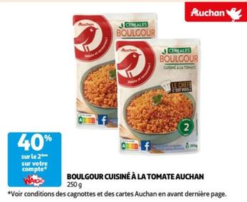 Auchan - Boulgour Cuisiné À La Tomate