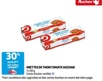 Auchan - Miettes De Thon Tomate