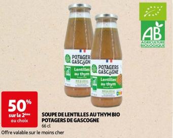 Soupe De Lentilles Au Thym Bio Potagers De Gascogne