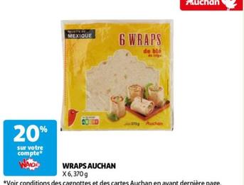 Auchan - Wraps