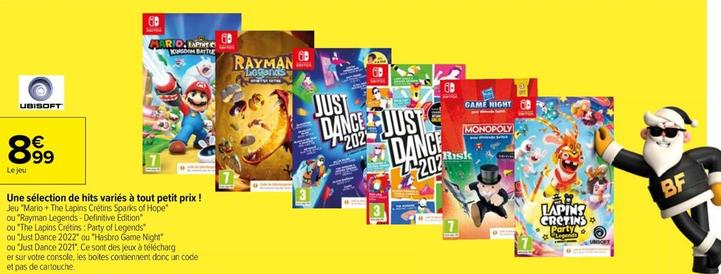 Nintendo Switch - Une Sélection De Hits Variés À Tout Petit Prix !