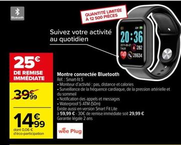 Wee Plug - Montre Connectée Bluetooth