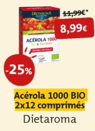 Dietarima - Acerola 1000 Bio 2x12 comprimes