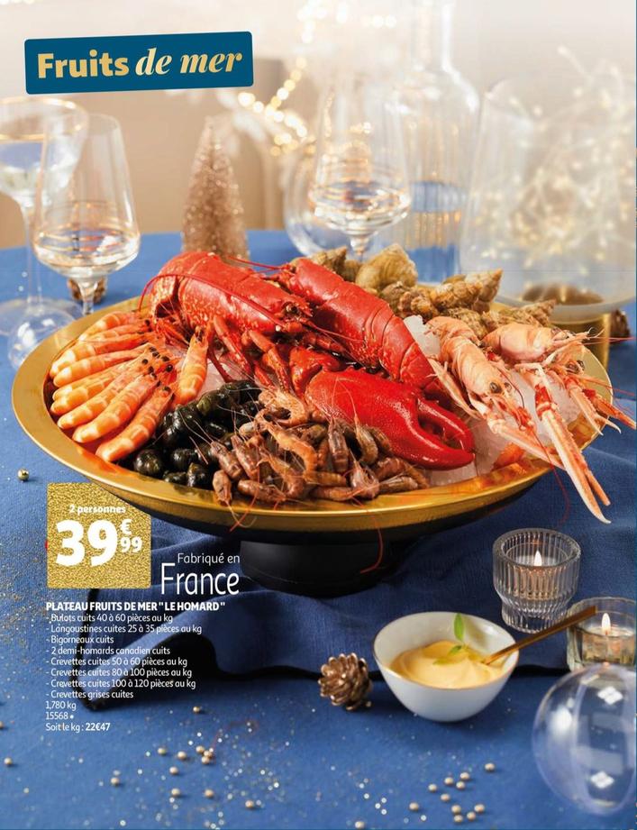 Plateau Fruits De Mer "le Homard"