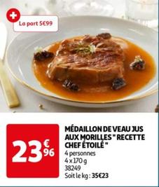 Médaillon De Veau Jus Aux Morilles" Recette Chef Étoilé"