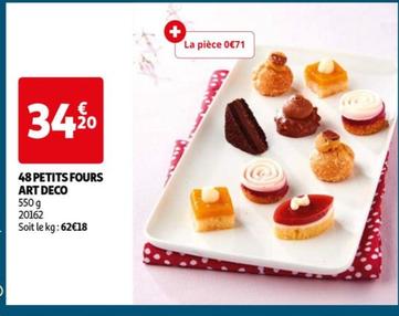 Petits Fours Art Deco